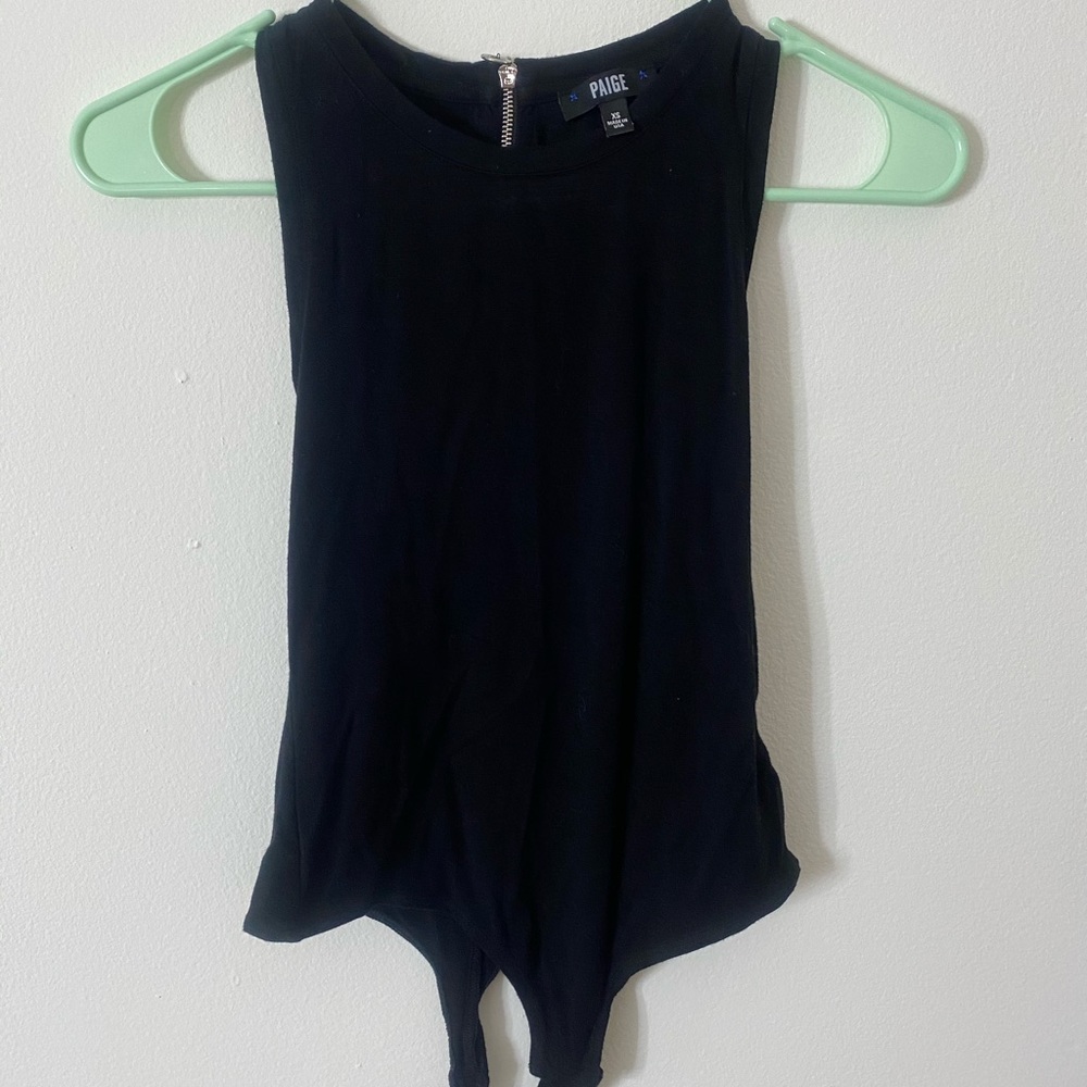 PAIGE BLACK BODYSUIT